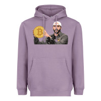Lavender el salvador bitcoin bukele legal tender cryptocurrency btc t shirt Heavyweight Hoodie - linhVisuals