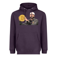 Plum el salvador bitcoin bukele legal tender cryptocurrency btc t shirt Heavyweight Hoodie - linhVisuals