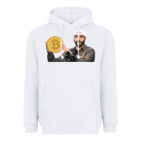 White el salvador bitcoin bukele legal tender cryptocurrency btc t shirt Heavyweight Hoodie - linhVisuals