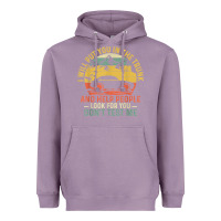 Lavender i will put you in the trunk and help people funny saying t shirt Heavyweight Hoodie - linhVisuals