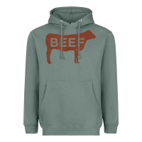 Sage beef t shirt, beef cattle shirt Heavyweight Hoodie - linhVisuals