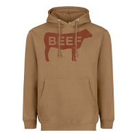 Toasted Coconut beef t shirt, beef cattle shirt Heavyweight Hoodie - linhVisuals