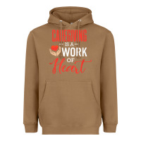 Toasted Coconut caregiving is a work of heart caregiver gifts for men, women t shirt Heavyweight Hoodie - linhVisuals