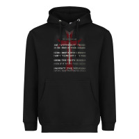 Black knights templar crusader cross ring order be without fear t shirt Heavyweight Hoodie - linhVisuals
