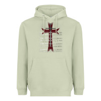 Matcha knights templar crusader cross ring order be without fear t shirt Heavyweight Hoodie - linhVisuals