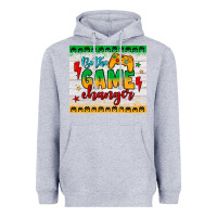 Heather Grey be the game changer Heavyweight Hoodie - JahusDesignShop