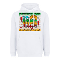 White be the game changer Heavyweight Hoodie - JahusDesignShop