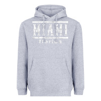 Heather Grey miami florida souvenir t shirt Heavyweight Hoodie - linhVisuals