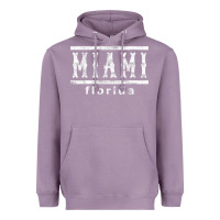 Lavender miami florida souvenir t shirt Heavyweight Hoodie - linhVisuals