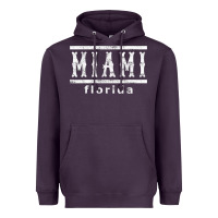 Plum miami florida souvenir t shirt Heavyweight Hoodie - linhVisuals