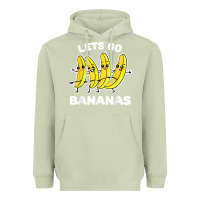 Matcha lets go bananas shirt  funny fruit pun shirt  banana t shirt Heavyweight Hoodie - linhVisuals