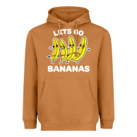 Meerkat lets go bananas shirt  funny fruit pun shirt  banana t shirt Heavyweight Hoodie - linhVisuals