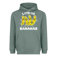 Sage lets go bananas shirt  funny fruit pun shirt  banana t shirt Heavyweight Hoodie - linhVisuals