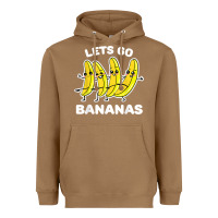 Toasted Coconut lets go bananas shirt  funny fruit pun shirt  banana t shirt Heavyweight Hoodie - linhVisuals