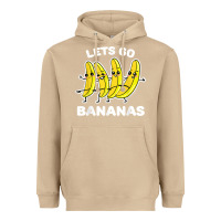 Mushroom lets go bananas shirt  funny fruit pun shirt  banana t shirt Heavyweight Hoodie - linhVisuals