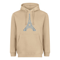 Mushroom eiffel tower with diamonds the parisian french love sign t shirt Heavyweight Hoodie - linhVisuals
