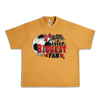 Peanut Butter little sister biggest fan soccer Urban Heavy Tee - FaDigitalArtStudio