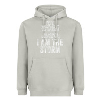 Moon Dust fate whispers to warrior i am the storm quote gritty fighter t shirt Heavyweight Hoodie - linhVisuals