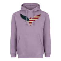 Bald Eagle  America Heavyweight Hoodie | Teevron