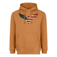 Meerkat bald eagle  america Heavyweight Hoodie - linhVisuals