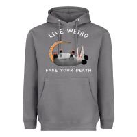 Storm funny opossum possum tee live weird fake your death t shirt Heavyweight Hoodie - linhVisuals