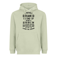 Matcha mens i never dreamed i'd end up being a son in law funny gift t shirt Heavyweight Hoodie - linhVisuals