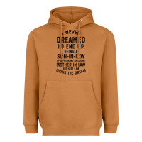 Meerkat mens i never dreamed i'd end up being a son in law funny gift t shirt Heavyweight Hoodie - linhVisuals