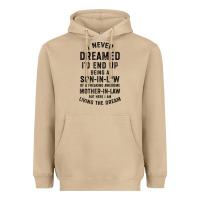 Mushroom mens i never dreamed i'd end up being a son in law funny gift t shirt Heavyweight Hoodie - linhVisuals