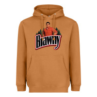 Brawny Paper Towel Guy Heavyweight Hoodie | Teevron