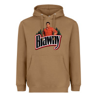 Toasted Coconut brawny paper towel guy Heavyweight Hoodie - linhVisuals