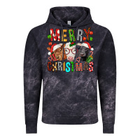 Cloud Black Merry christmas calfs Vintage Hoodie - FaDigitalArtStudio
