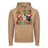 Vintage Coffee Merry christmas calfs Vintage Hoodie - FaDigitalArtStudio