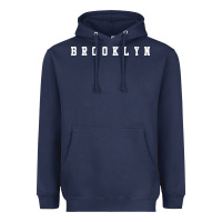 Navy brooklyn [tb] Heavyweight Hoodie - linhVisuals