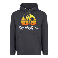 Smoke retro key west t shirt florida beach shirt Heavyweight Hoodie - linhVisuals