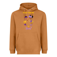 Meerkat free throws or bows basketball baby gender reveal t shirt Heavyweight Hoodie - linhVisuals