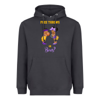 Smoke free throws or bows basketball baby gender reveal t shirt Heavyweight Hoodie - linhVisuals