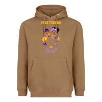 Toasted Coconut free throws or bows basketball baby gender reveal t shirt Heavyweight Hoodie - linhVisuals