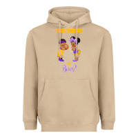 Mushroom free throws or bows basketball baby gender reveal t shirt Heavyweight Hoodie - linhVisuals