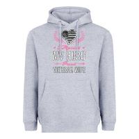 Heather Grey i married my hero proud veteran wife usa military husband t shirt Heavyweight Hoodie - linhVisuals