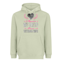 Matcha i married my hero proud veteran wife usa military husband t shirt Heavyweight Hoodie - linhVisuals