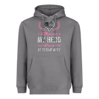 Storm i married my hero proud veteran wife usa military husband t shirt Heavyweight Hoodie - linhVisuals