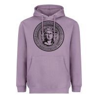 Lavender city college of new york seal Heavyweight Hoodie - linhVisuals