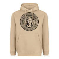 Mushroom city college of new york seal Heavyweight Hoodie - linhVisuals