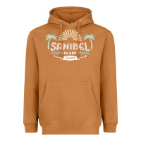 Meerkat sanibel island retro style florida t shirt Heavyweight Hoodie - linhVisuals