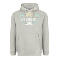 Moon Dust sanibel island retro style florida t shirt Heavyweight Hoodie - linhVisuals