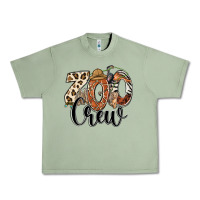 Oil Green zoo crew safari animals Urban Heavy Tee - RanaPortraitStore