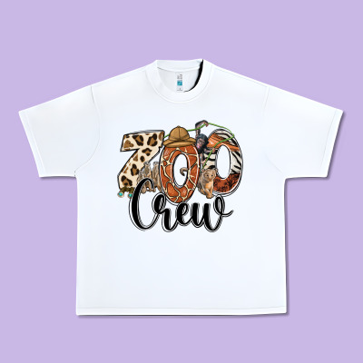 Zoo Crew Safari Animals Urban Heavy Tee Designed By Ranaportraitstore