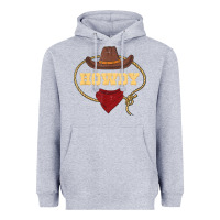 Heather Grey howdy shirt western rodeo country cowboy texan t shirt Heavyweight Hoodie - linhVisuals
