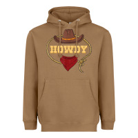 Toasted Coconut howdy shirt western rodeo country cowboy texan t shirt Heavyweight Hoodie - linhVisuals