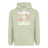 Matcha my favorite marine calls me dad t  shirt father's day flag my favorite Heavyweight Hoodie - linhVisuals